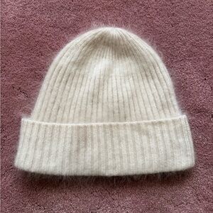 Nordstrom 100% Cashmere Ribbed Beanie